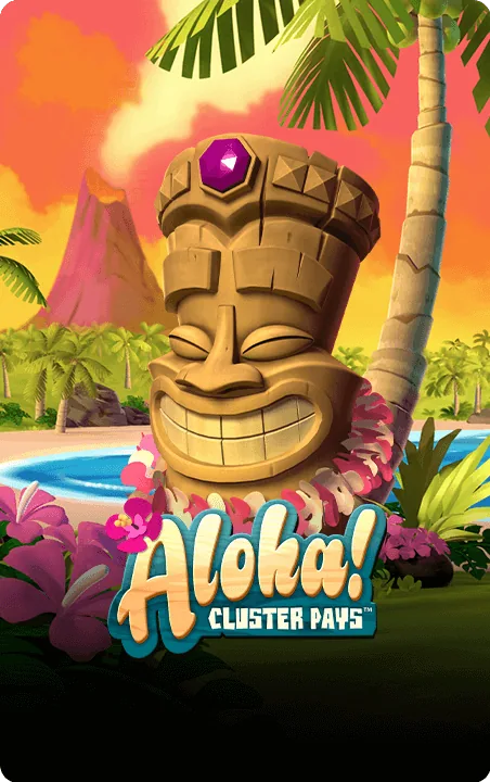Aloha! Cluster Pays slot game thumbnail at WINO Casino